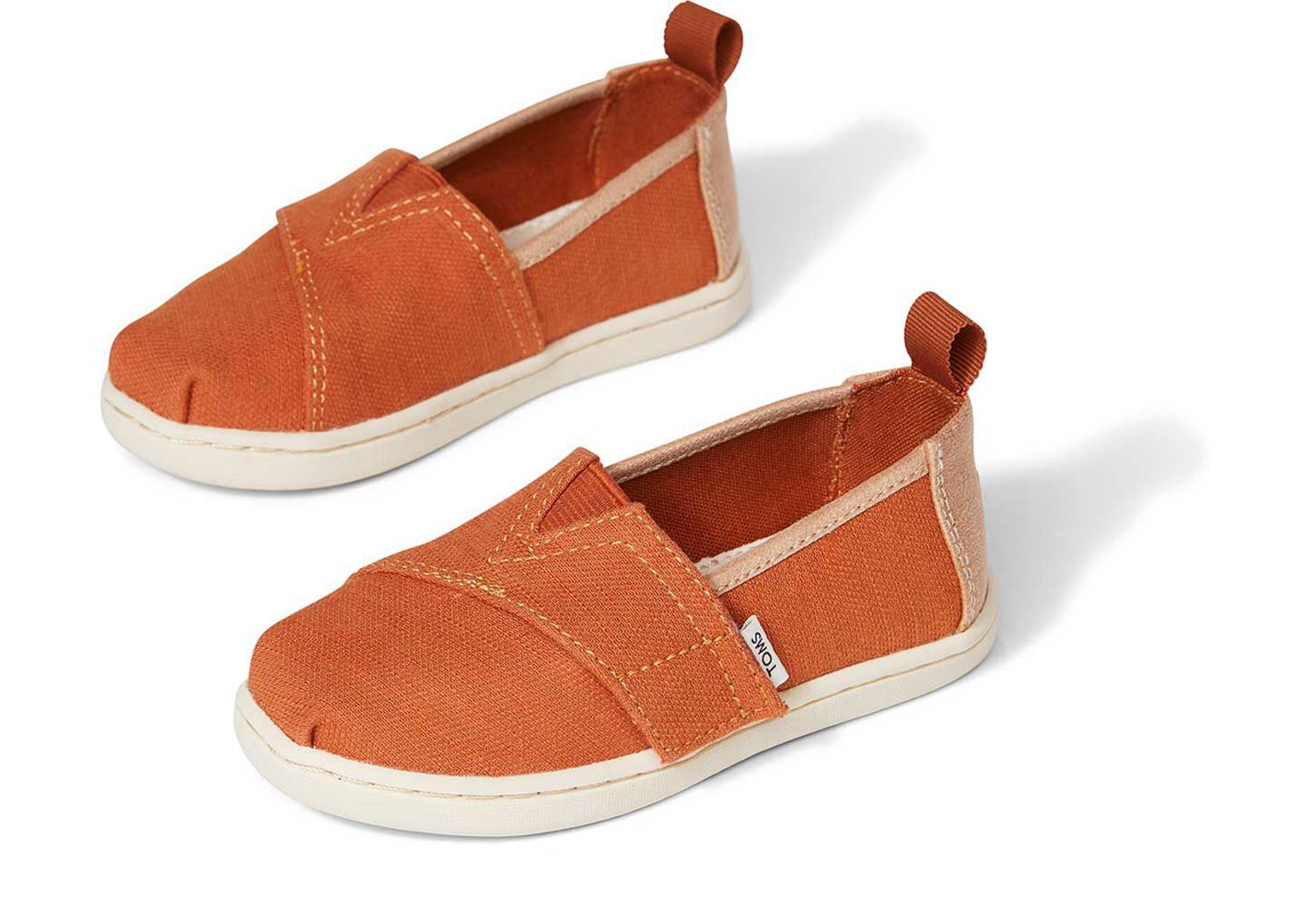 Toms Espadryle Dziecięce Brązowe - Alpargata Tiny Woven - 83EJCMBLN